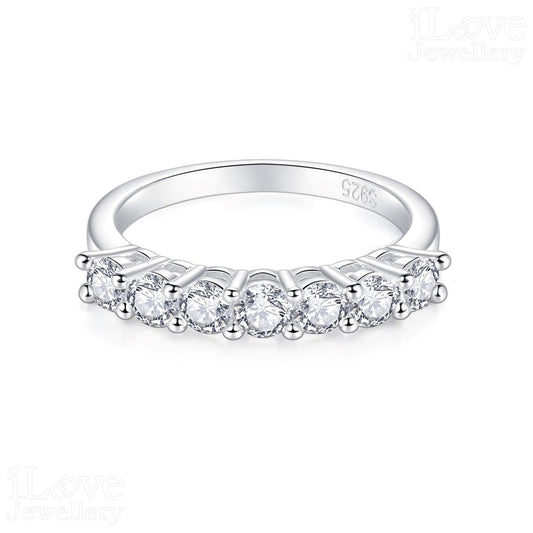 Starlight Moissanite Eternity Band ILR205