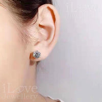 Starlight Whisper Stud Earrings ILE015