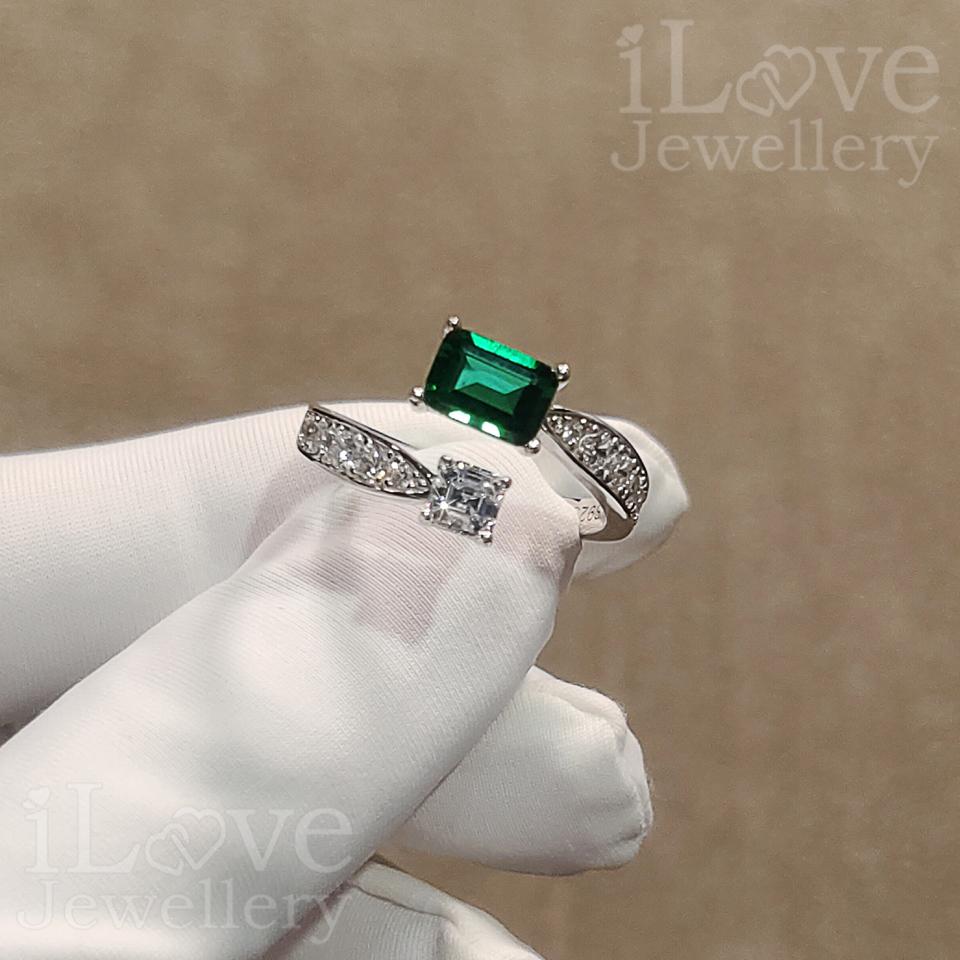 Enchanted Duality CZ Ring ILR060