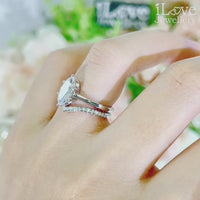 Starlit Marquise Stacking Ring Set ILR017